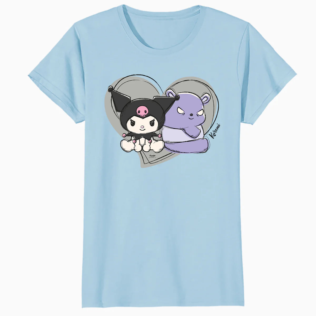 Hello Kitty Kuromi Cute Naughty Bear Love Valentine Classic Official Women's T-Shirt