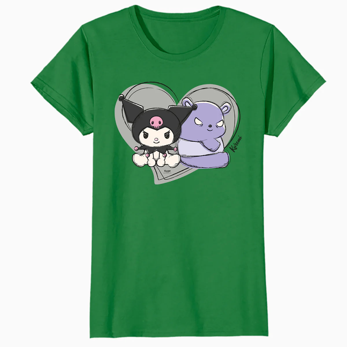 Hello Kitty Kuromi Cute Naughty Bear Love Valentine Classic Official Women's T-Shirt