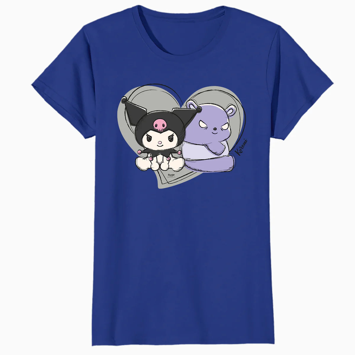 Hello Kitty Kuromi Cute Naughty Bear Love Valentine Classic Official Women's T-Shirt