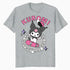 Hello Kitty Kuromi Street Style Skateboard Art Punk Classic Official Men's T-Shirt