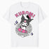 Hello Kitty Kuromi Street Style Skateboard Art Punk Classic Official Men's T-Shirt