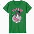 Hello Kitty Kuromi Street Style Skateboard Art Punk Classic Official Women's T-Shirt