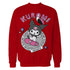 Hello Kitty Kuromi Street Style Skateboard Art Punk Classic Official Sweatshirt