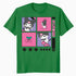 Hello Kitty Kuromi Street Style Skateboard Collage Classic Official Men's T-Shirt