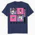 Hello Kitty Kuromi Street Style Skateboard Collage Classic Official Men's T-Shirt