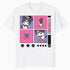 Hello Kitty Kuromi Street Style Skateboard Collage Classic Official Men's T-Shirt