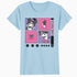Hello Kitty Kuromi Street Style Skateboard Collage Classic Official Women's T-Shirt