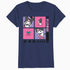 Hello Kitty Kuromi Street Style Skateboard Collage Classic Official Women's T-Shirt