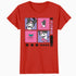 Hello Kitty Kuromi Street Style Skateboard Collage Classic Official Women's T-Shirt