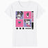 Hello Kitty Kuromi Street Style Skateboard Collage Classic Official Women's T-Shirt