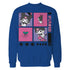Hello Kitty Kuromi Street Style Skateboard Collage Classic Official Sweatshirt