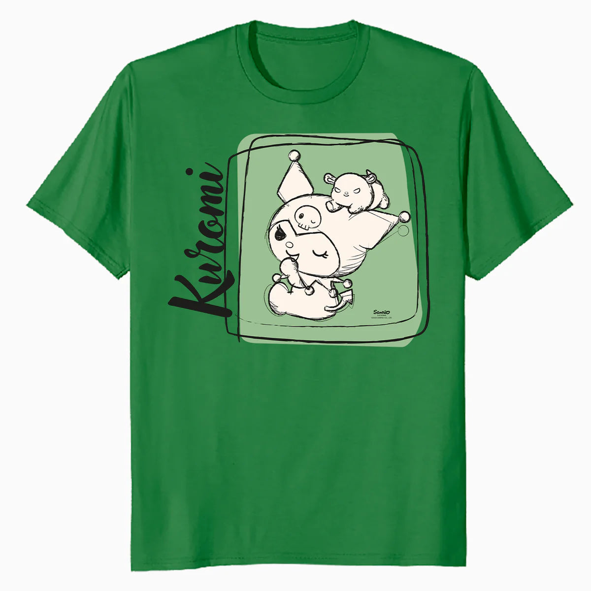 Hello Kitty Kuromi Sweet Naughty Bear Emo Rock Devil Classic Official Men's T-Shirt
