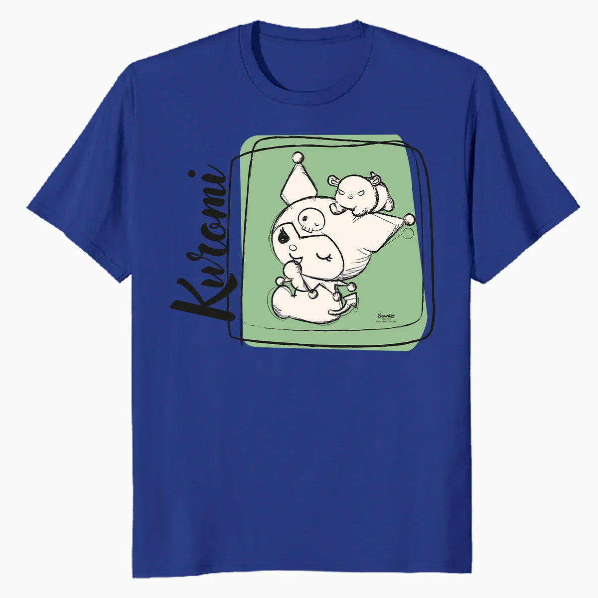 Hello Kitty Kuromi Sweet Naughty Bear Emo Rock Devil Classic Official Men's T-Shirt