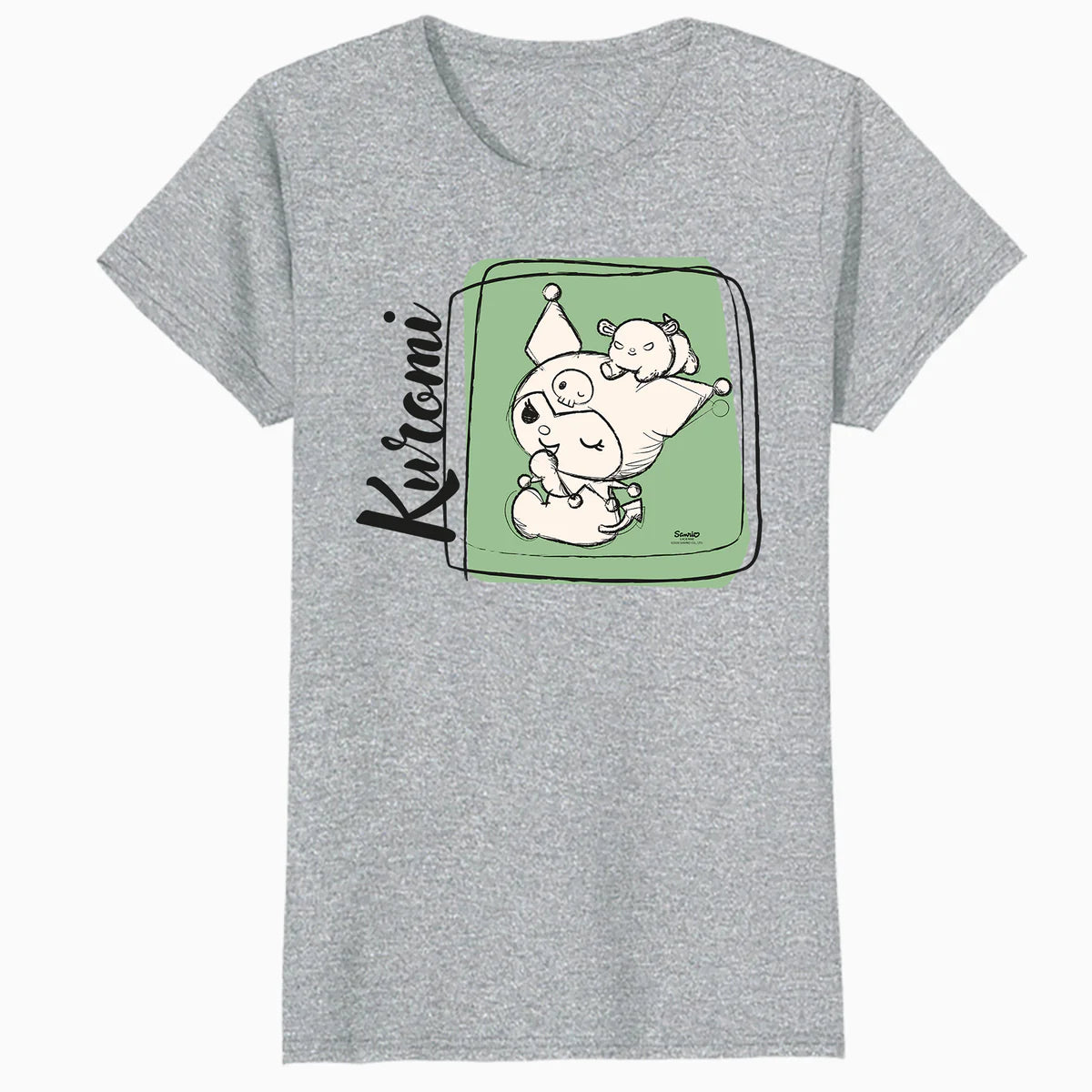 Hello Kitty Kuromi Sweet Naughty Bear Emo Rock Devil Classic Official Women's T-Shirt