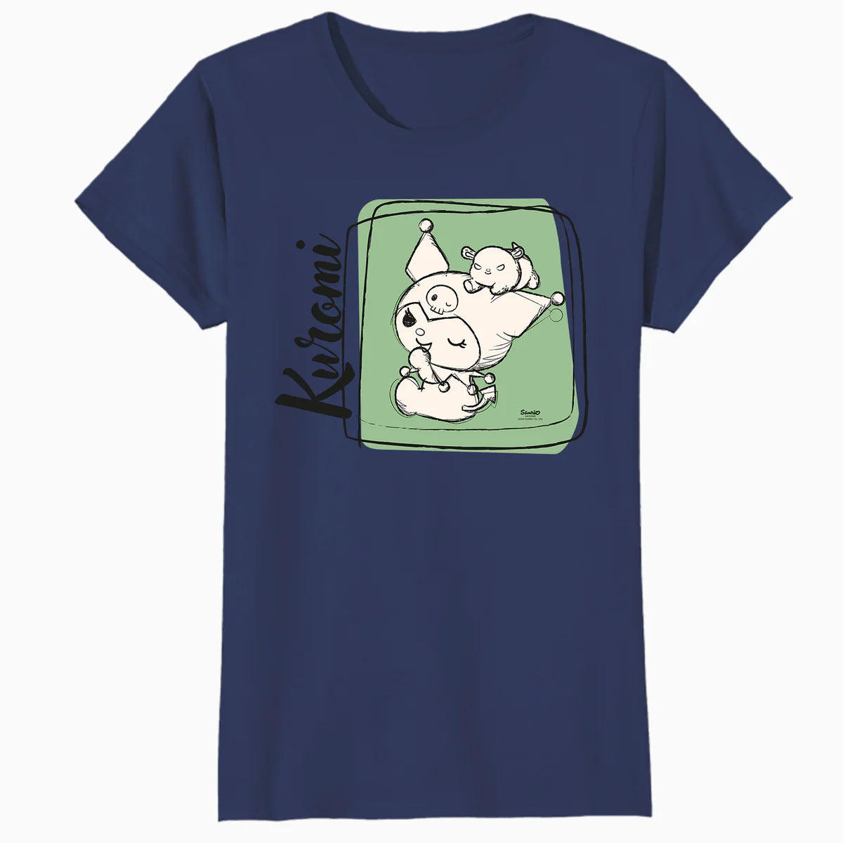 Hello Kitty Kuromi Sweet Naughty Bear Emo Rock Devil Classic Official Women's T-Shirt