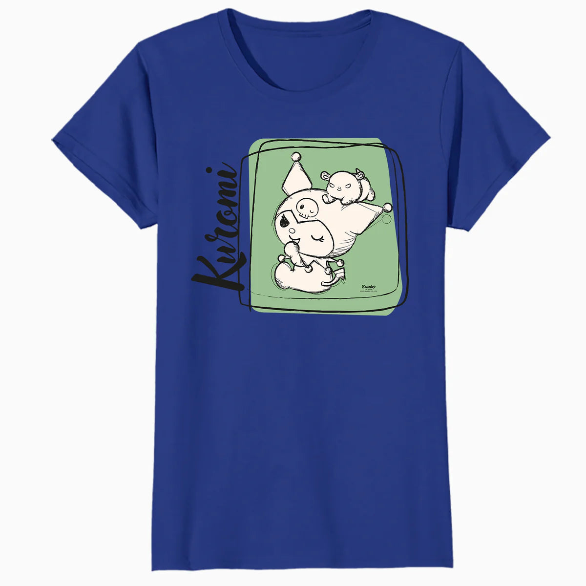 Hello Kitty Kuromi Sweet Naughty Bear Emo Rock Devil Classic Official Women's T-Shirt