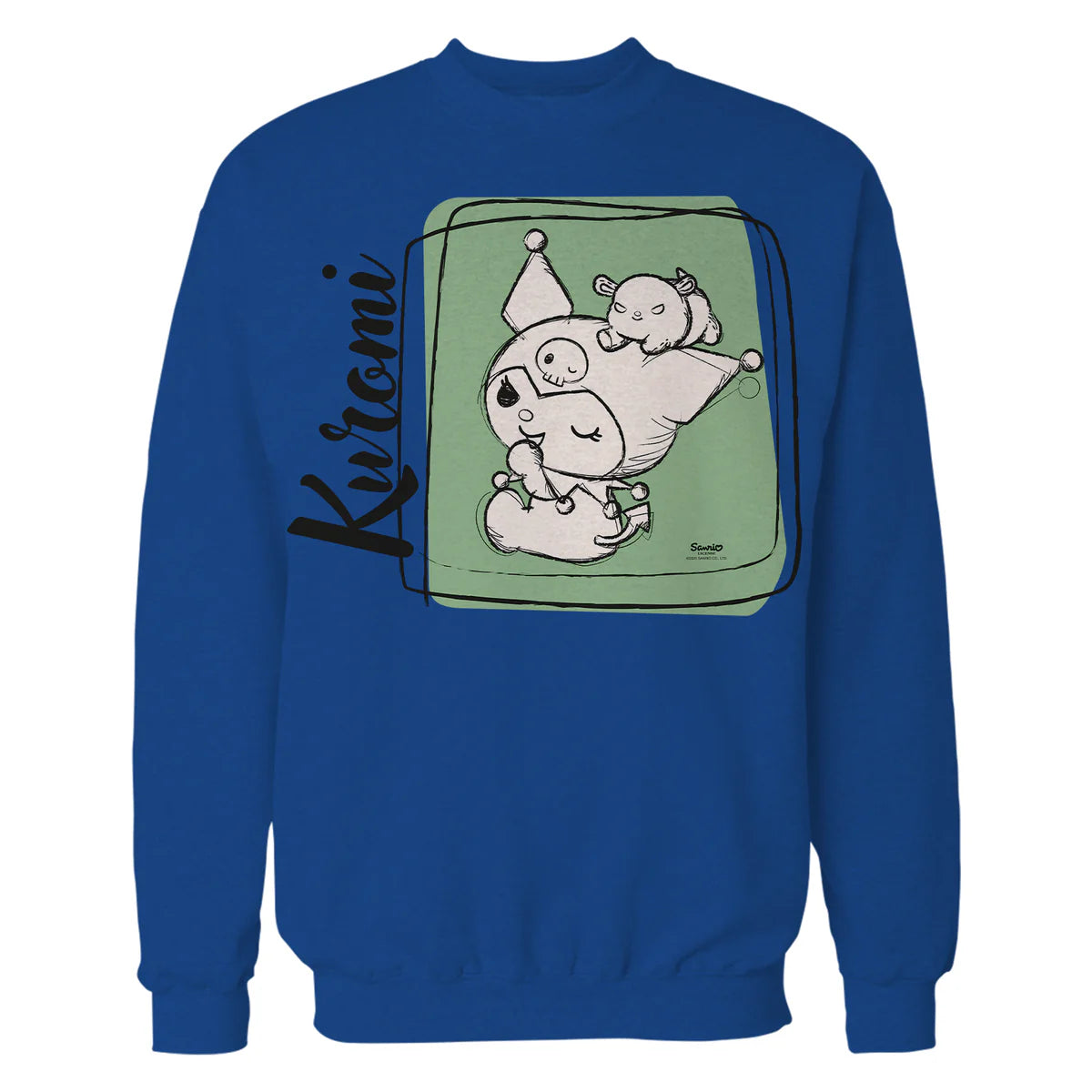 Hello Kitty Kuromi Sweet Naughty Bear Emo Rock Devil Classic Official Sweatshirt