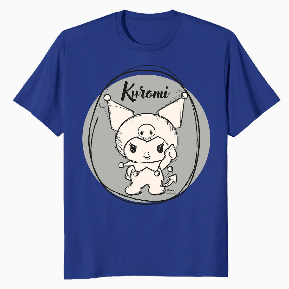Hello Kitty Kuromi Sweet Naughty Fun Emo Rock Devil Classic Official Men's T-Shirt