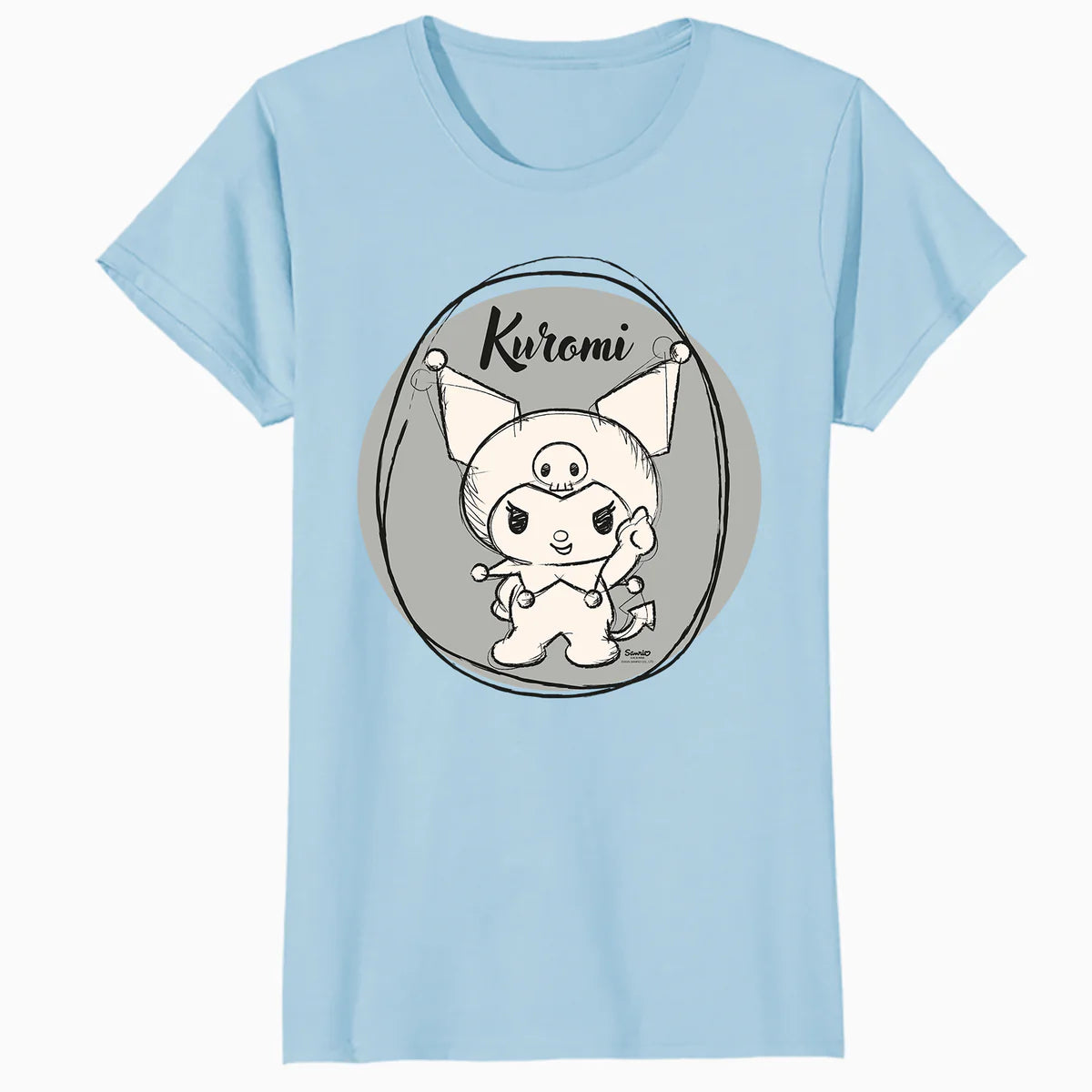 Hello Kitty Kuromi Sweet Naughty Fun Emo Rock Devil Classic Official Women's T-Shirt