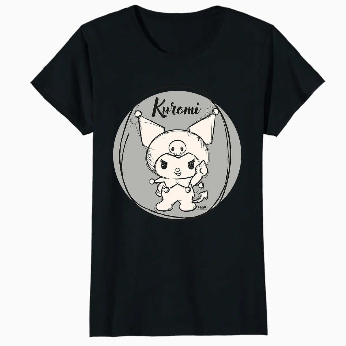 Hello Kitty Kuromi Sweet Naughty Fun Emo Rock Devil Classic Official Women's T-Shirt