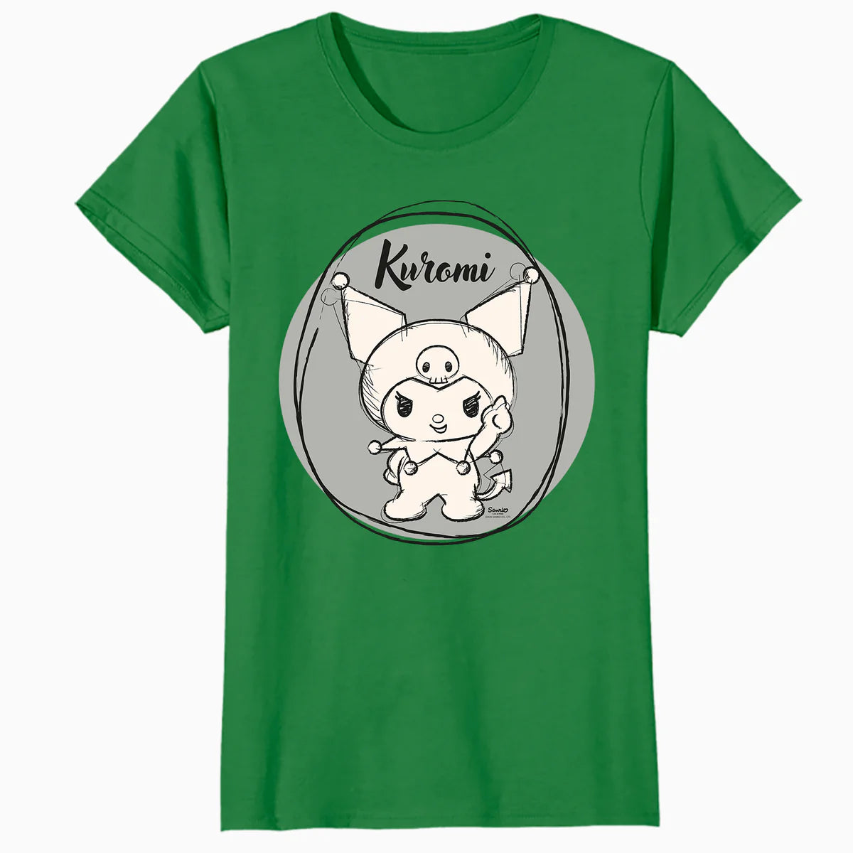Hello Kitty Kuromi Sweet Naughty Fun Emo Rock Devil Classic Official Women's T-Shirt