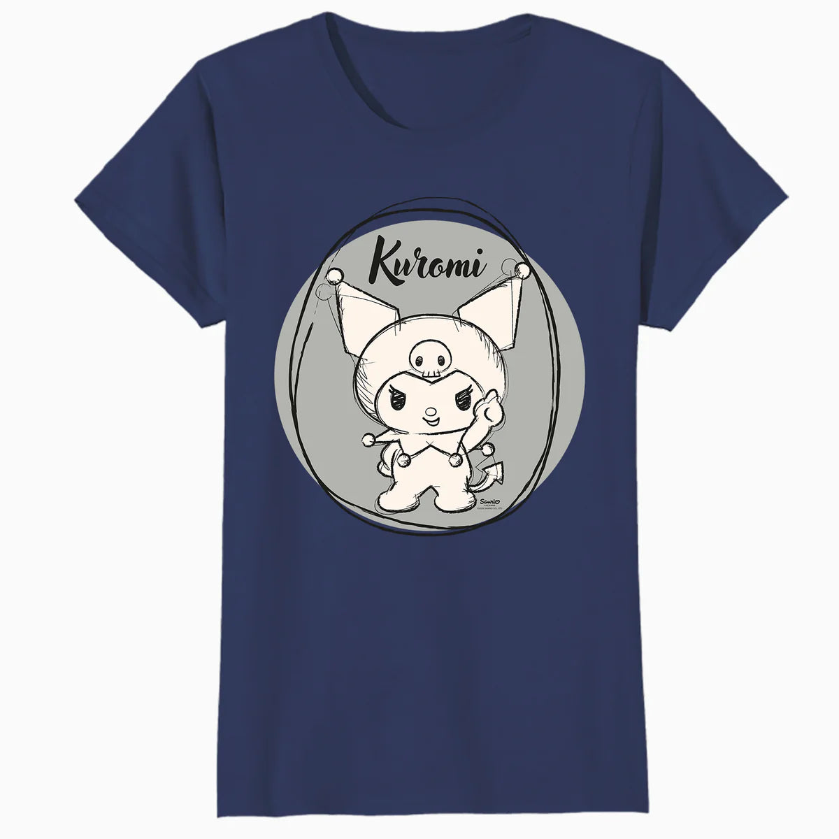Hello Kitty Kuromi Sweet Naughty Fun Emo Rock Devil Classic Official Women's T-Shirt