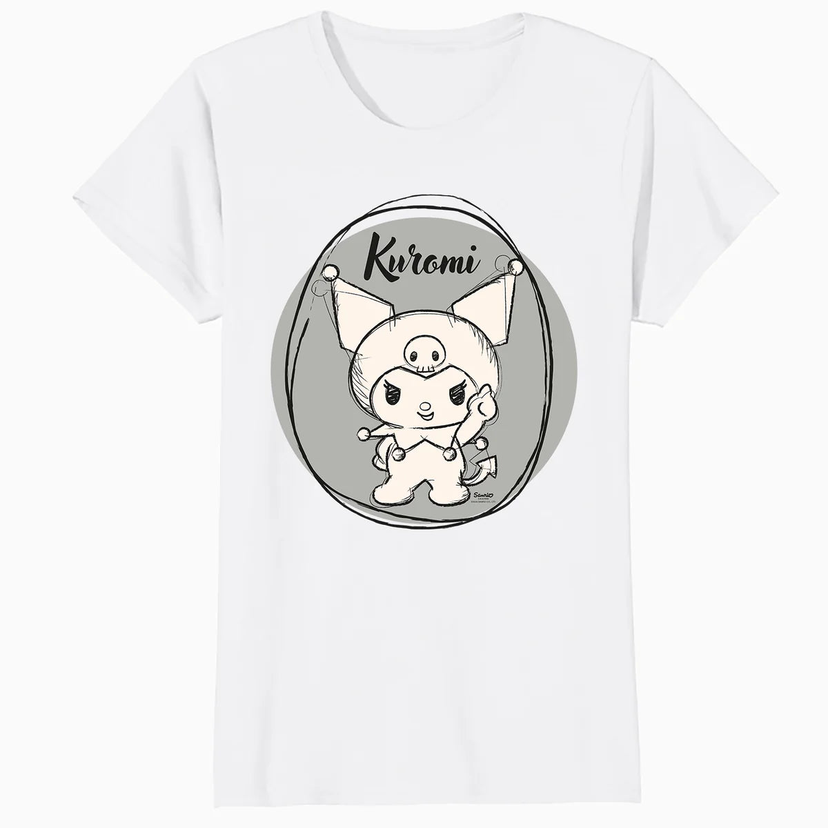 Hello Kitty Kuromi Sweet Naughty Fun Emo Rock Devil Classic Official Women's T-Shirt
