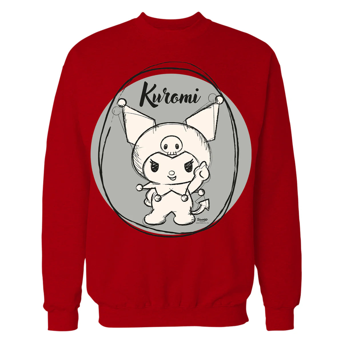 Hello Kitty Kuromi Sweet Naughty Fun Emo Rock Devil Classic Official Sweatshirt