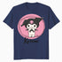 Hello Kitty Kuromi Sweet Naughty Fun Emo Rock Pose Classic Official Men's T-Shirt