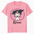 Hello Kitty Kuromi Sweet Naughty Fun Emo Rock Pose Classic Official Men's T-Shirt