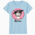 Hello Kitty Kuromi Sweet Naughty Fun Emo Rock Pose Classic Official Women's T-Shirt