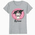 Hello Kitty Kuromi Sweet Naughty Fun Emo Rock Pose Classic Official Women's T-Shirt
