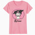 Hello Kitty Kuromi Sweet Naughty Fun Emo Rock Pose Classic Official Women's T-Shirt