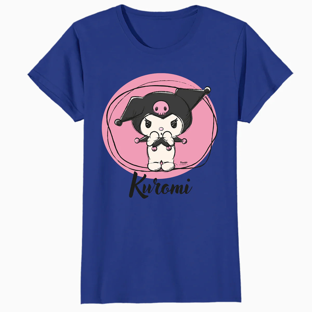 Hello Kitty Kuromi Sweet Naughty Fun Emo Rock Pose Classic Official Women's T-Shirt