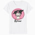 Hello Kitty Kuromi Sweet Naughty Fun Emo Rock Pose Classic Official Women's T-Shirt