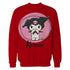 Hello Kitty Kuromi Sweet Naughty Fun Emo Rock Pose Classic Official Sweatshirt
