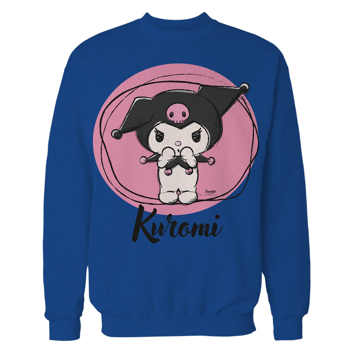 Hello Kitty Kuromi Sweet Naughty Fun Emo Rock Pose Classic Official Sweatshirt