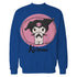 Hello Kitty Kuromi Sweet Naughty Fun Emo Rock Pose Classic Official Sweatshirt