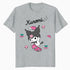 Hello Kitty Kuromi Sweet Skateboard Fun Rock Devil Classic Official Men's T-Shirt