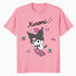 Hello Kitty Kuromi Sweet Skateboard Fun Rock Devil Classic Official Men's T-Shirt