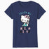 Hello Kitty Like Follow Social Friends Online Click Classic Official Women's SKINNY FIT T-Shirt