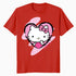Hello Kitty Love Heart Pose Valentine Cute Fun XOXO Classic Official Men's T-Shirt