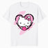 Hello Kitty Love Heart Pose Valentine Cute Fun XOXO Classic Official Men's T-Shirt