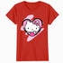 Hello Kitty Love Heart Pose Valentine Cute Fun XOXO Classic Official Women's T-Shirt