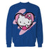 Hello Kitty Love Heart Pose Valentine Cute Fun XOXO Classic Official Sweatshirt