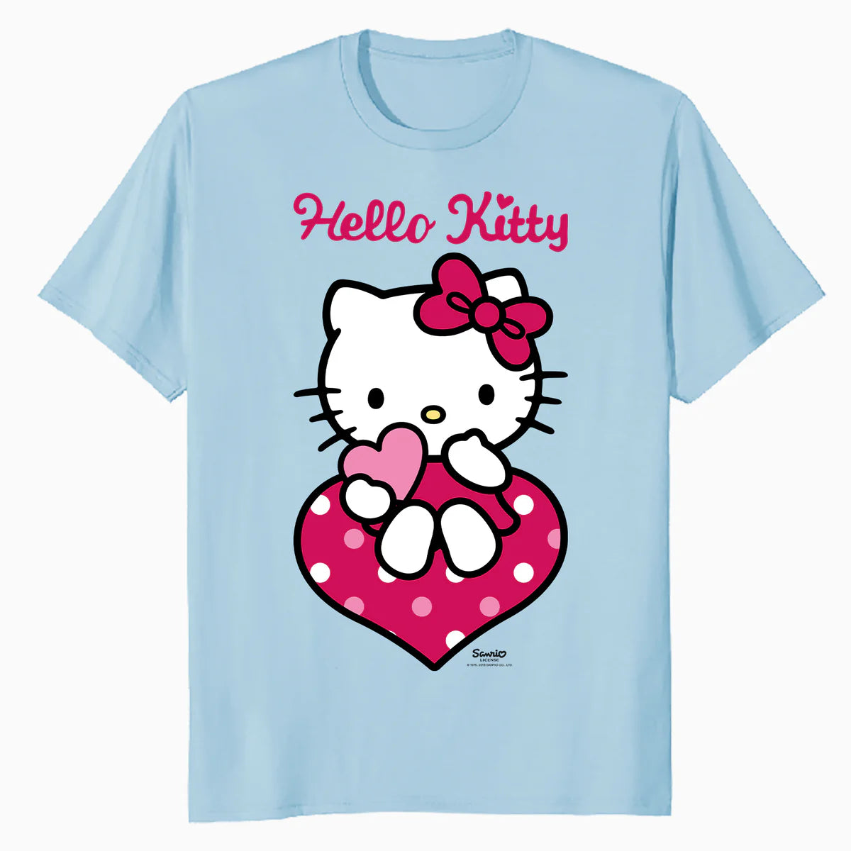 Hello Kitty Love Hearts Valentines Sweet Friendship Classic Official Men's T-Shirt