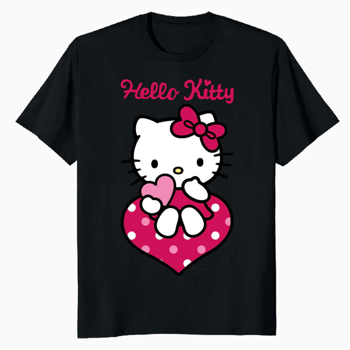 Hello Kitty Love Hearts Valentines Sweet Friendship Classic Official Men's T-Shirt