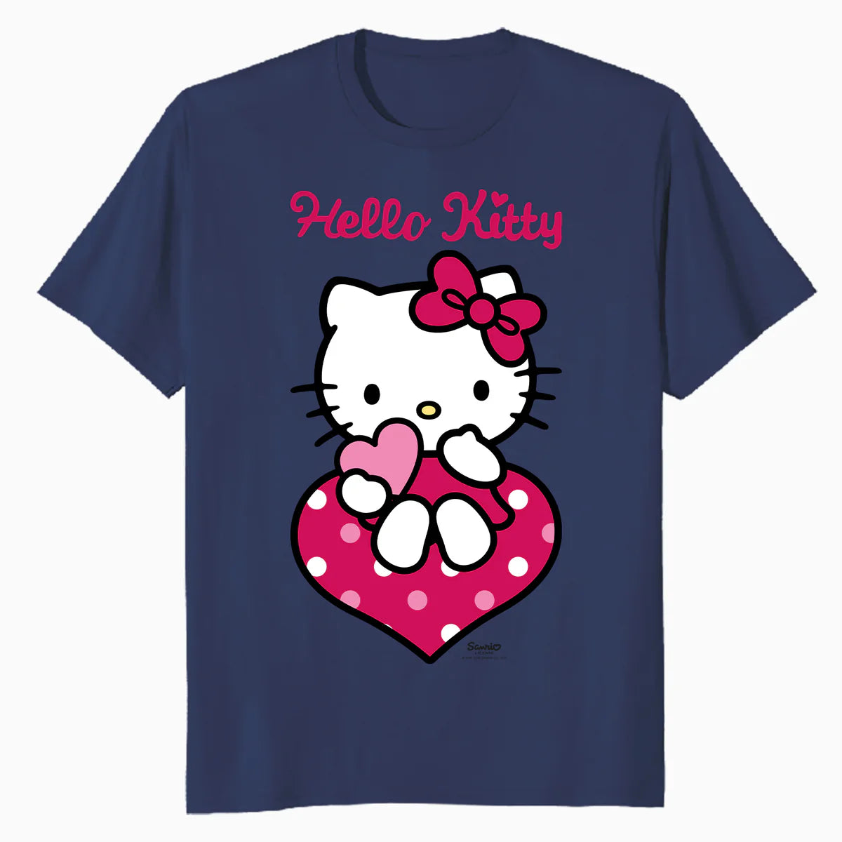 Hello Kitty Love Hearts Valentines Sweet Friendship Classic Official Men's T-Shirt