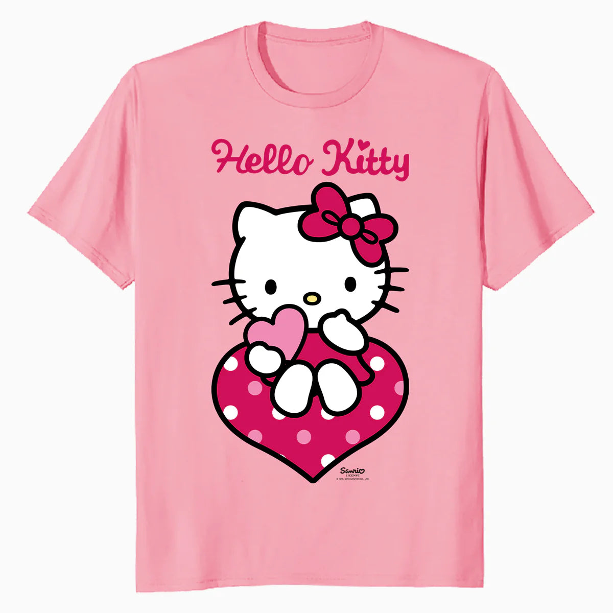 Hello Kitty Love Hearts Valentines Sweet Friendship Classic Official Men's T-Shirt