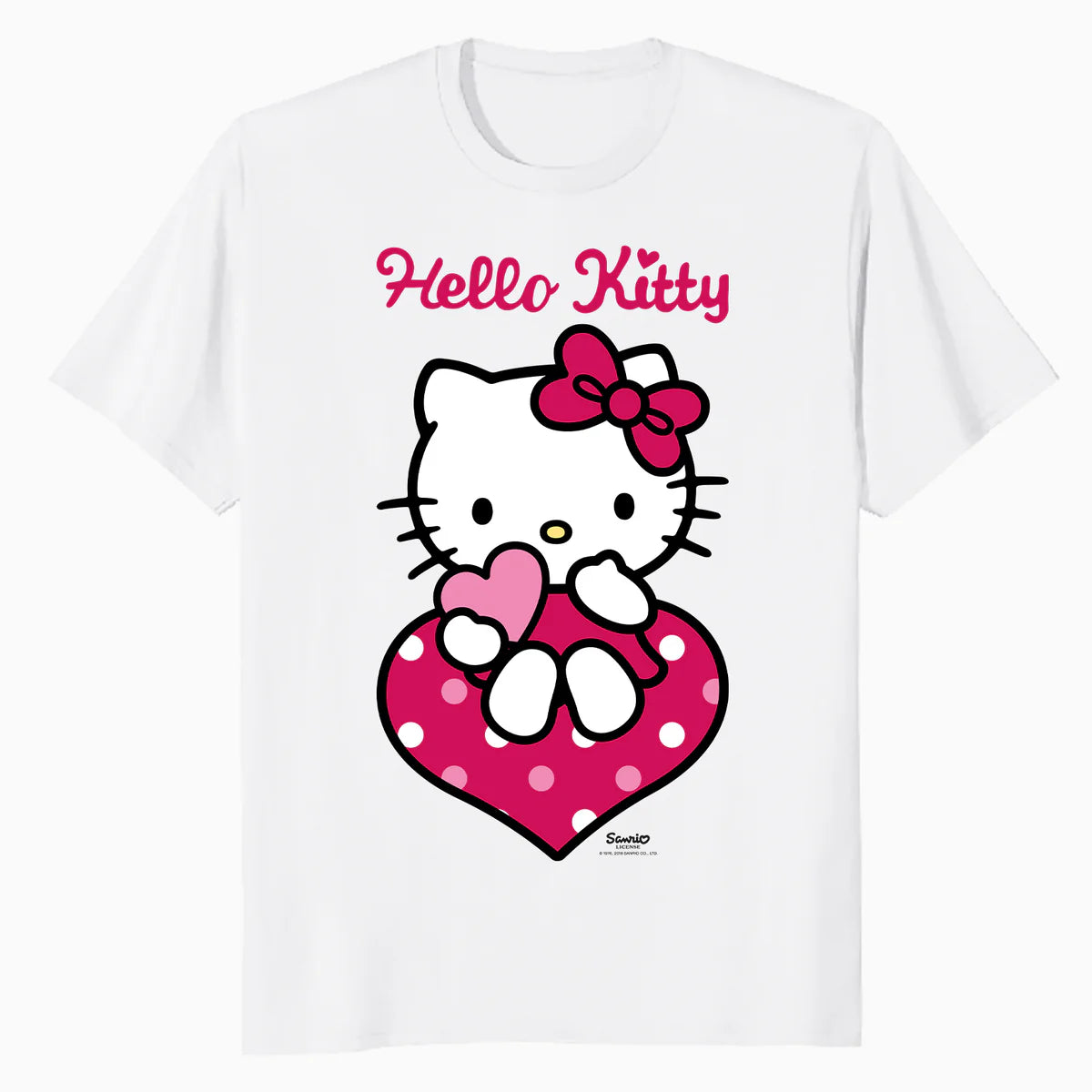 Hello Kitty Love Hearts Valentines Sweet Friendship Classic Official Men's T-Shirt